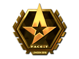 Sticker | Astralis (Gold) | London 2018