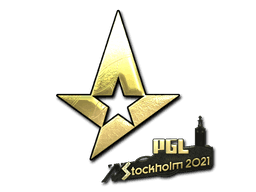 Sticker | Astralis (Gold) | Stockholm 2021