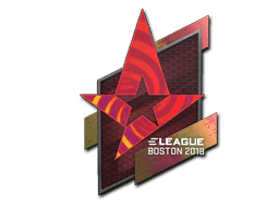 Sticker | Astralis (Holo) | Boston 2018