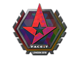 Sticker | Astralis (Holo) | London 2018