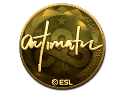 Sticker | autimatic (Gold) | Katowice 2019