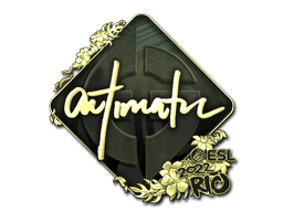 Sticker | autimatic (Gold) | Rio 2022