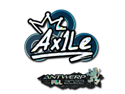 Sticker | Ax1Le (Glitter) | Antwerp 2022