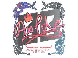 Sticker | Ax1Le (Holo) | Austin 2025