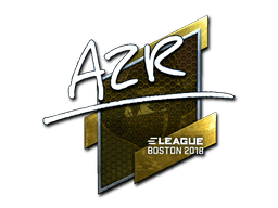 Sticker | AZR (Foil) | Boston 2018