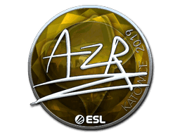 Sticker | AZR (Foil) | Katowice 2019