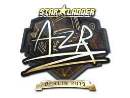 Sticker | AZR (Gold) | Berlin 2019