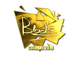 Sticker | B1ad3 (Gold) | Cologne 2016