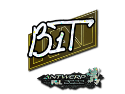 Sticker | b1t (Glitter) | Antwerp 2022