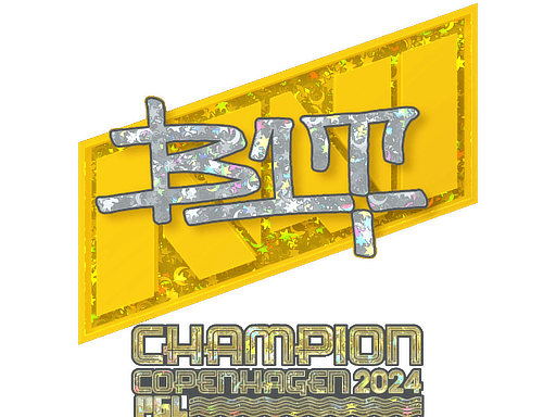 Sticker | b1t (Glitter, Champion) | Copenhagen 2024