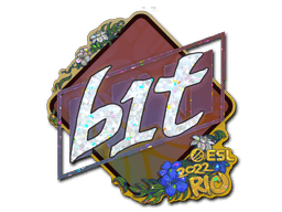 Sticker | b1t (Glitter) | Rio 2022