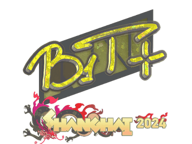 Sticker | b1t (Glitter) | Shanghai 2024