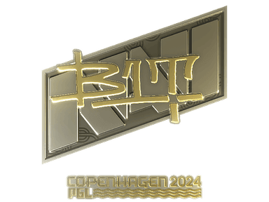 Sticker | b1t (Gold) | Copenhagen 2024