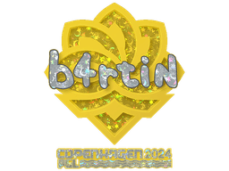 Sticker | b4rtiN (Glitter) | Copenhagen 2024