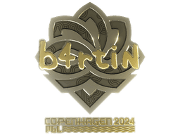 Sticker | b4rtiN (Gold) | Copenhagen 2024