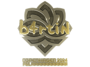 Sticker | b4rtiN (Gold) | Copenhagen 2024