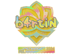 Sticker | b4rtiN (Holo) | Copenhagen 2024
