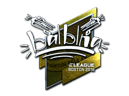 Sticker | balblna (Foil) | Boston 2018