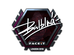 Sticker | balblna (Foil) | London 2018