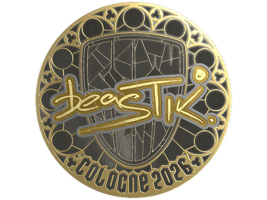 Sticker | beastik (Gold) | Cologne 2026