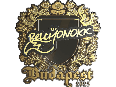 Sticker | BELCHONOKK (Gold) | Budapest 2025
