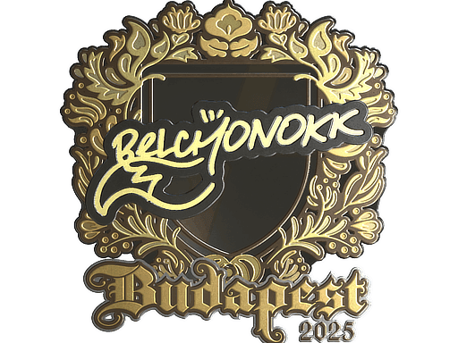 Sticker | BELCHONOKK (Gold) | Budapest 2025