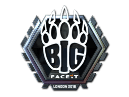 Sticker | BIG (Foil) | London 2018