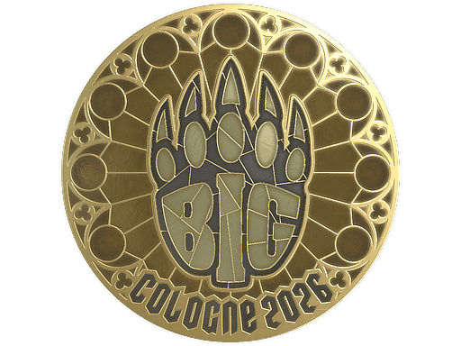 Sticker | BIG (Gold) | Cologne 2026