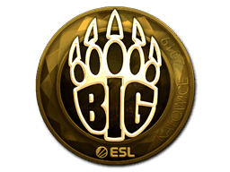 Sticker | BIG (Gold) | Katowice 2019