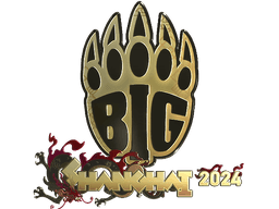 Sticker | BIG (Gold) | Shanghai 2024