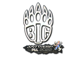 Sticker | BIG (Holo) | Antwerp 2022