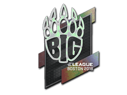 Sticker | BIG (Holo) | Boston 2018