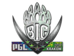 Sticker | BIG (Holo) | Krakow 2017