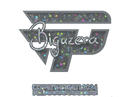 Sticker | biguzera (Glitter) | Copenhagen 2024