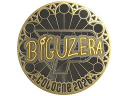 Sticker | biguzera (Gold) | Cologne 2026