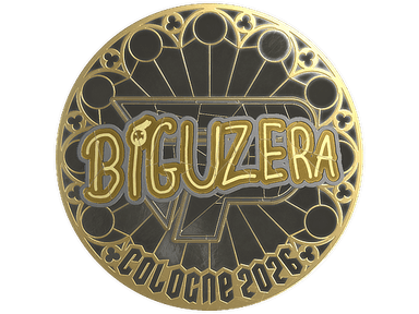 Sticker | biguzera (Gold) | Cologne 2026
