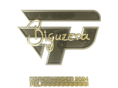 Sticker | biguzera (Gold) | Copenhagen 2024