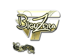 Sticker | biguzera (Gold) | Paris 2023