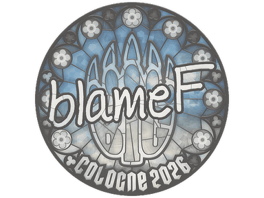 Sticker | blameF | Cologne 2026