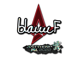 Sticker | blameF (Glitter) | Antwerp 2022