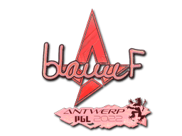 Sticker | blameF (Holo) | Antwerp 2022