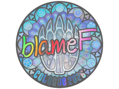 Sticker | blameF (Holo) | Cologne 2026