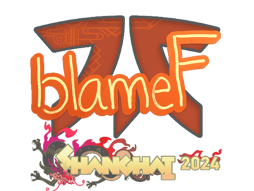 Sticker | blameF | Shanghai 2024