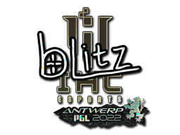 Sticker | bLitz (Glitter) | Antwerp 2022