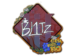 Sticker | bLitz (Glitter) | Rio 2022