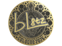 Sticker | bLitz (Gold) | Cologne 2026