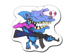 Sticker | Blue Shark Shooter