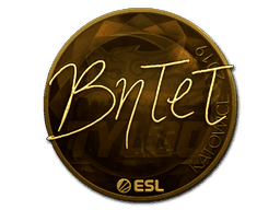 Sticker | BnTeT (Gold) | Katowice 2019