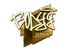 Sticker | bodyy (Gold) | Boston 2018