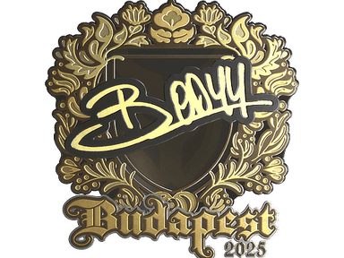 Sticker | bodyy (Gold) | Budapest 2025